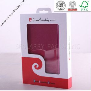 Wholesale Promotional delicate gift box with handle and window ex factory price from china suppliers