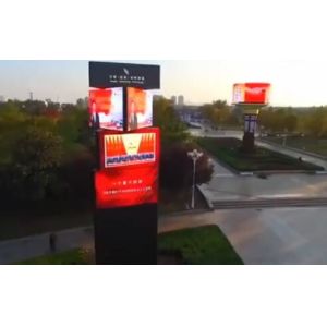 Commercial P5 Double Sided LED Sign Display With Front Maintain / Wifi / 3G