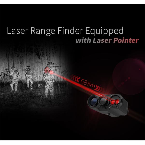 640*512 Infrared Thermal Binoculars For Long Distance Night Vision