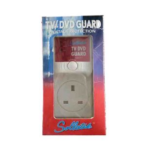 13Amp TV guard with by pass button
