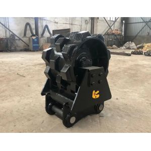 HARDOX450/500 Excavator Compaction Wheel Efficient Soil Compaction