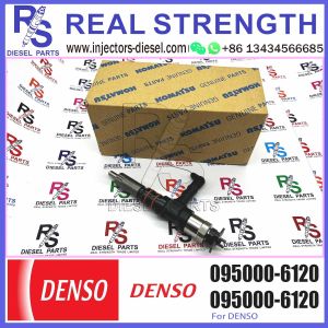 High quality new PC650-8 Diesel Engine 6D140 Common Rail Fuel Injector 095000