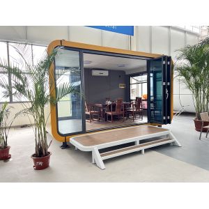 CE / ISO Apple Cabin Office Furniture Needs Customized Layouts And Resorts