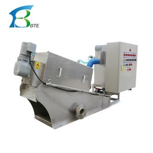 Compact MDS Series Multi Disc Screw Press Sludge Dehydrator for Activated Sludge