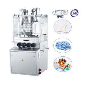 China Multi automatic control Electronic Enhanced integrated Core Covered Rotary Tablet Pill Press on sale
