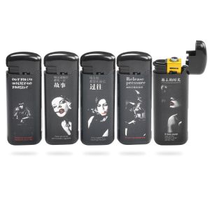 Wholesale Customization Windproof Heavy Piezo Encendedores Men prime S Smoking Gift E Refillable from china suppliers