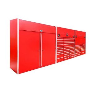 Car Repair Garage Workshop Heavy Duty Metal Drawer Tool Cabinet with Wheels and