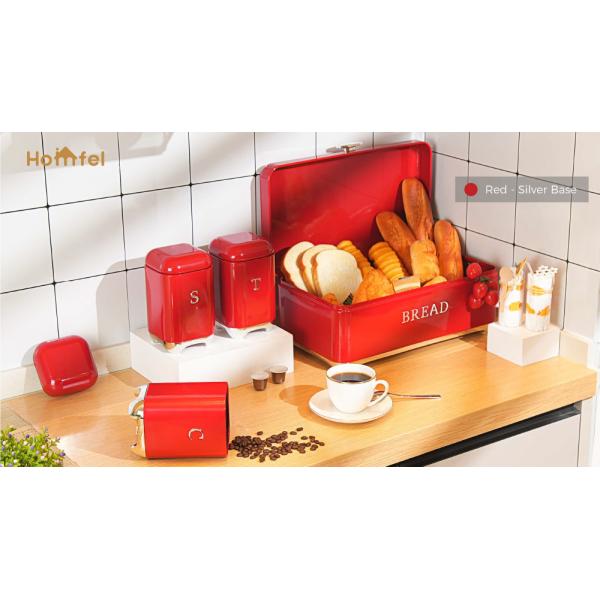 Multifunction Kitchen Counter Top Bread Box Bread Tin Storage Keep Fresh