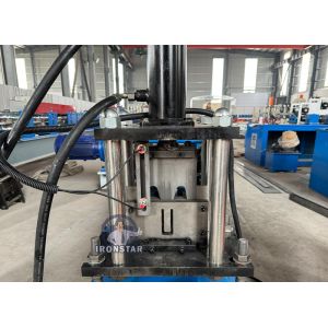 30*50mm and 30*70mm 2 sizes in 1 U guide rail roll forming machine for Nicaragua
