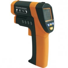 Wholesale LCD Double Temperature Display Industrial Infrared Thermometer , 140 × 56 × 90mm from china suppliers