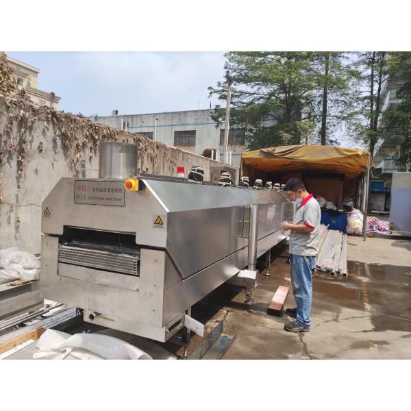 Iqf Cooling Tunnel Crab Tunnel Fast Freezer Tunnel Iqf Freezer Freeze Blast Freezer