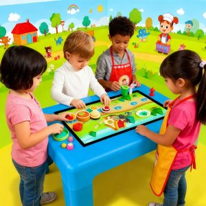 Wholesale 43 Inch Touch Table with Rockchip RK3288 Quad-core Processor 2G RAM and 8GB NAND-Flash from china suppliers