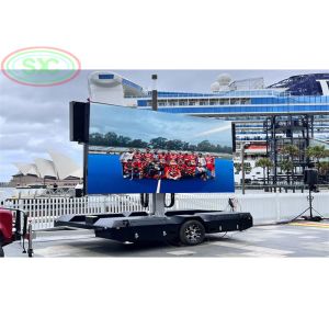 Multimedia Control System and High Brightness P6 Car LED Sign Display for Eye