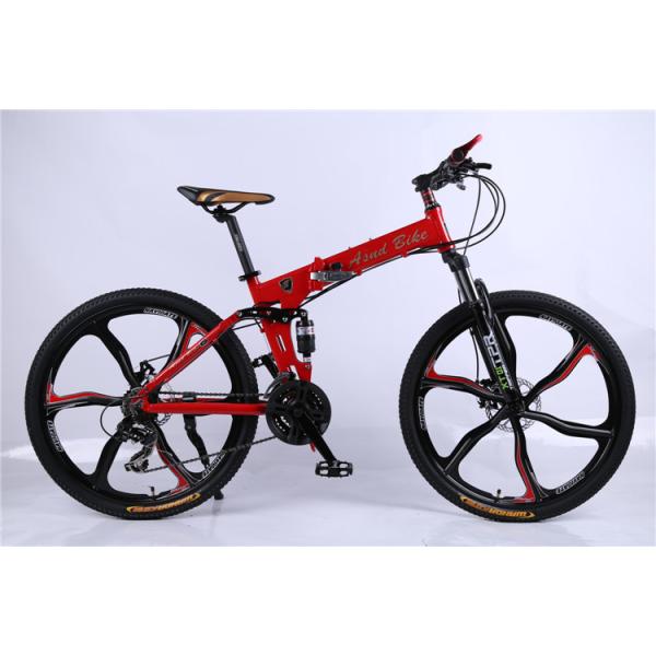 High grade OEM 6 spoke mag alloy wheel Shimano 21/24/27/30 speed aluminium alloy chinese folding mountain bicycle