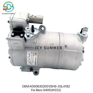 GZDS A0008302001 Hybrid Vehicle Compressor SHS-33L4182 For Benz S400 W222