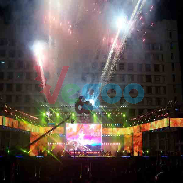HD P5 Rental LED Display Stage Background Led Screen For Super Market