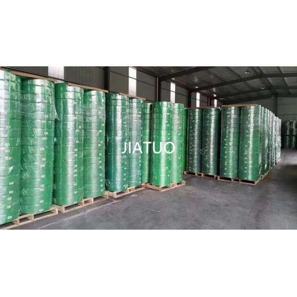 Packaging Materials PET Plastic Steel Strapping PET Plastic Strapping For Heavy Product Bundling