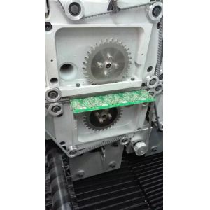 Durable High efficiency PCB V Cut Machine speed up to 40 m / min