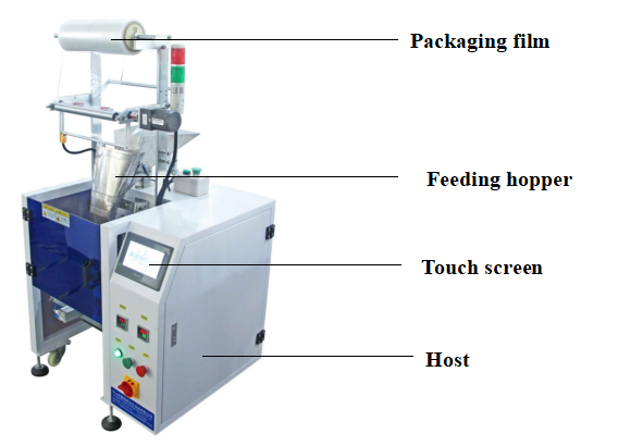 Width 800mm Semi Automatic Packaging Machine Sachet Packaging Machinery
