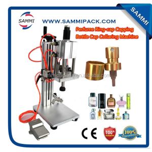 Pneumatic Perfume Bottle Crimping Machine Capping Machine Lid Cap Locking