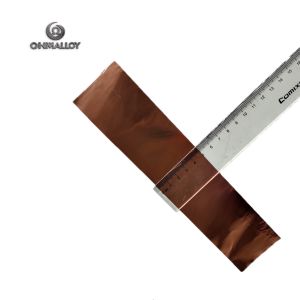 0.05mm*50mm Pure Copper Foil C11000 C1221 Foil CW004A Foil For Mobile Phone Main