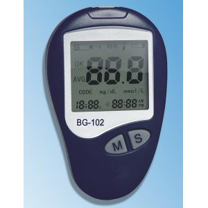 CE Blood Sugar Test Meter With Strips Fresh Capillary Whole Blood