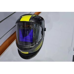 Auto Darkening Welding Helmet with Welding Torch and Lightweight Hemispherical