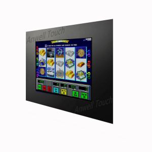 22 Inch IR Touch Monitor With Bezels 3M Touch For WMS / POG / ASR Gaming