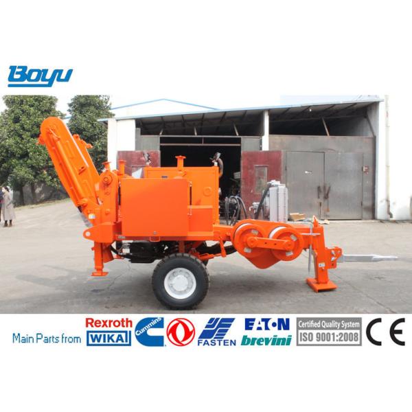 Deutz Engine Transmission Line Stringing Equipment Hydraulic Puller Groove