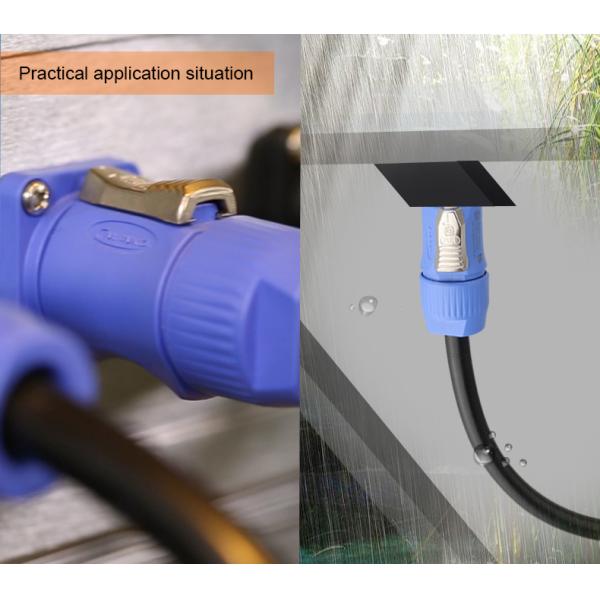 Quality 20A Power Plug 3 Pin Female Waterproof Power Plug for DC to AC Quick Connector for sale