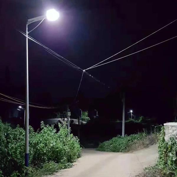 60w 64ah All In One Solar Panel Street Light , Solar Street Light 7200 Lumen With Battery