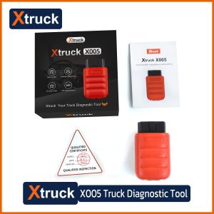 China Xtruck X005 Bluetooth Heavy Duty Truck OBD Scanner with 8 OBDII Test Modes, Full-Fault Live Data, and Two Years Free Updates on sale