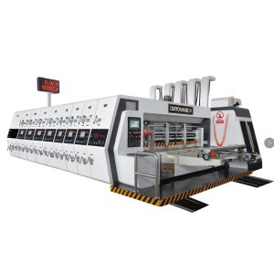 Carton Making flexo printer slotter rotary die cut