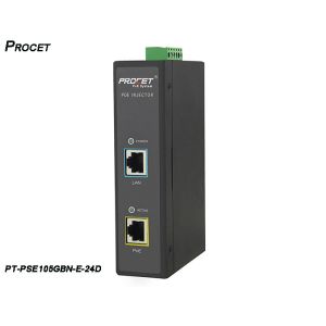 Wholesale 55Vdc 1.75Amp AC Input Industrial PoE Injector 80W from china suppliers