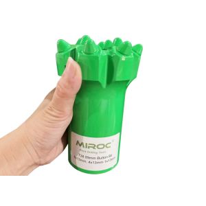 89mm Drop Center Conical T38 Button Drill Bit Top Hammer Tools
