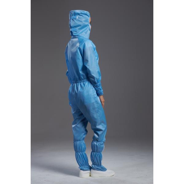 Quality Class 1000 Anti Static Workwear 100D*100D Or 75D*75D Yarn For SMT Workshop for sale