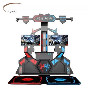 360 Vision VR Arcade Shooter 9D VR Game Machine Double Players Low Maintenance