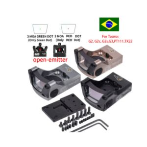 Tactical RMR M1 Red Dot Green Dot Reflex Sight For Taurus PT111 G2 G2c G2s G3 Pistol