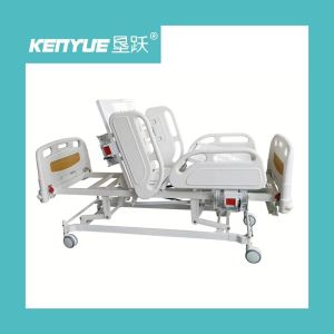 Two Function Electric Nursing Bed Adjustable White For Hospital