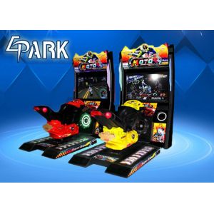 Shopping Mall Coin Operated Moto Simulator / Motorcycle Racing Arcade Machine