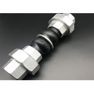 Flexible Bsp Cast Iron Expansion Joint Threaded Epdm Synthetic Rubber