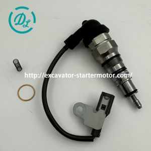 EexcavaStart Solenoid Valve Assembly 119852-51650 for 4TNV98T Engines