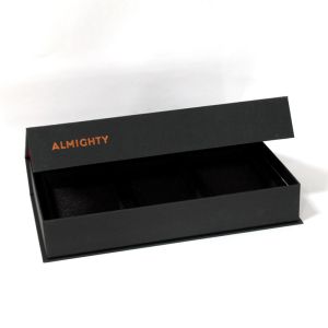 Hot Stamping Rectangular Recycled Paper Gift Boxes