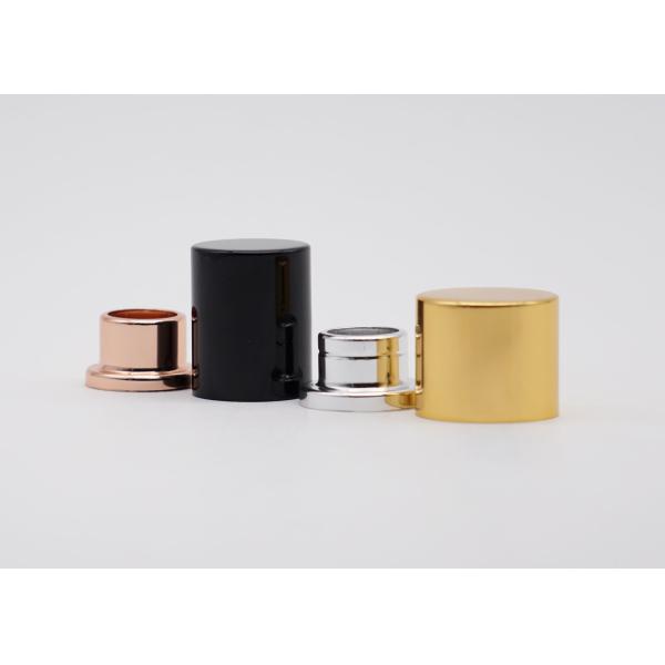 FEA15 Smooth Ribber Aluminium Perfume Bottle Caps rust proof