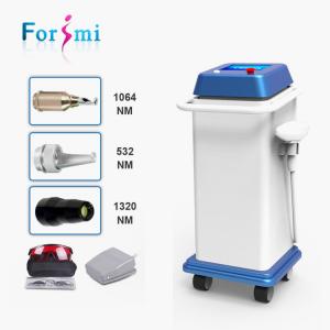 China Beauty device 1064nm 532nm nd yag laser q-switched nd yag tattoo laser removal machine for sale on sale