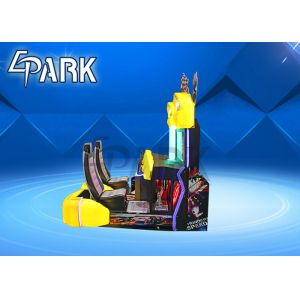 Indoor Split Second Coin Conjoined Racing Game Machine Two Player With Flashing