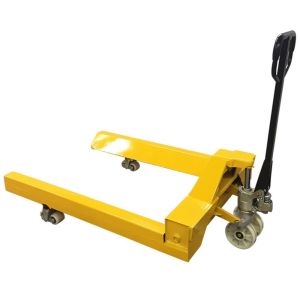 2000 kg 2 tons easy use Manual Hand Pallet Roll Truck for Printing and