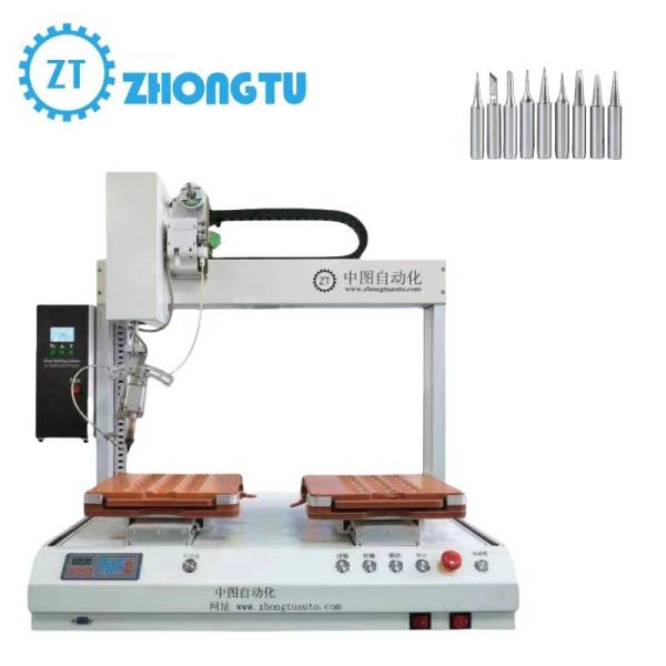 Intelligent Control High Precision Fully Automatic Soldering Machine With X400