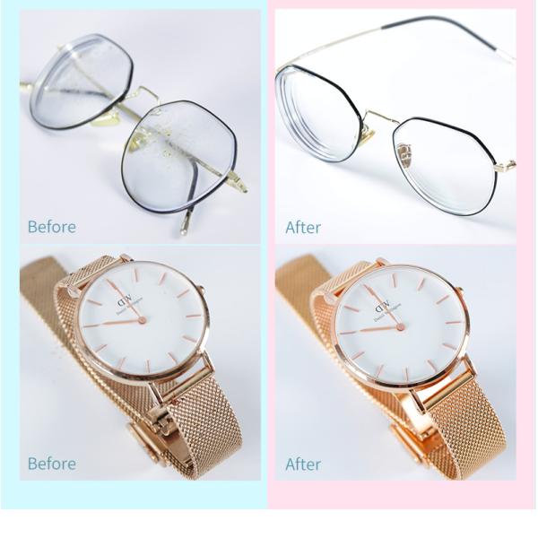 SUS 304 Tank Portable Ultrasonic Jewelry Cleaner 18w USB Plug In Waterproof