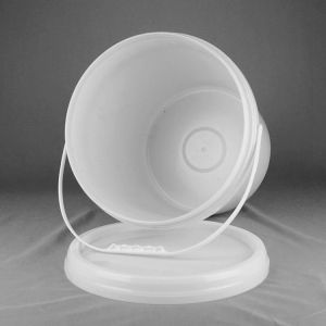 OEM ODM 5 Gallon Plastic Buckets With Lids Black 5 Gallon Pails